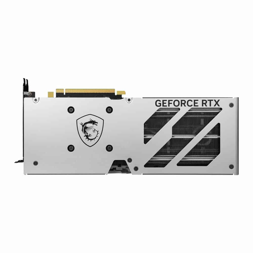 (image for) MSI NVIDIA GeForce RTX 4060 Ti 16GB GAMING X SLIM WHITE Ada Lovelace Graphics Card